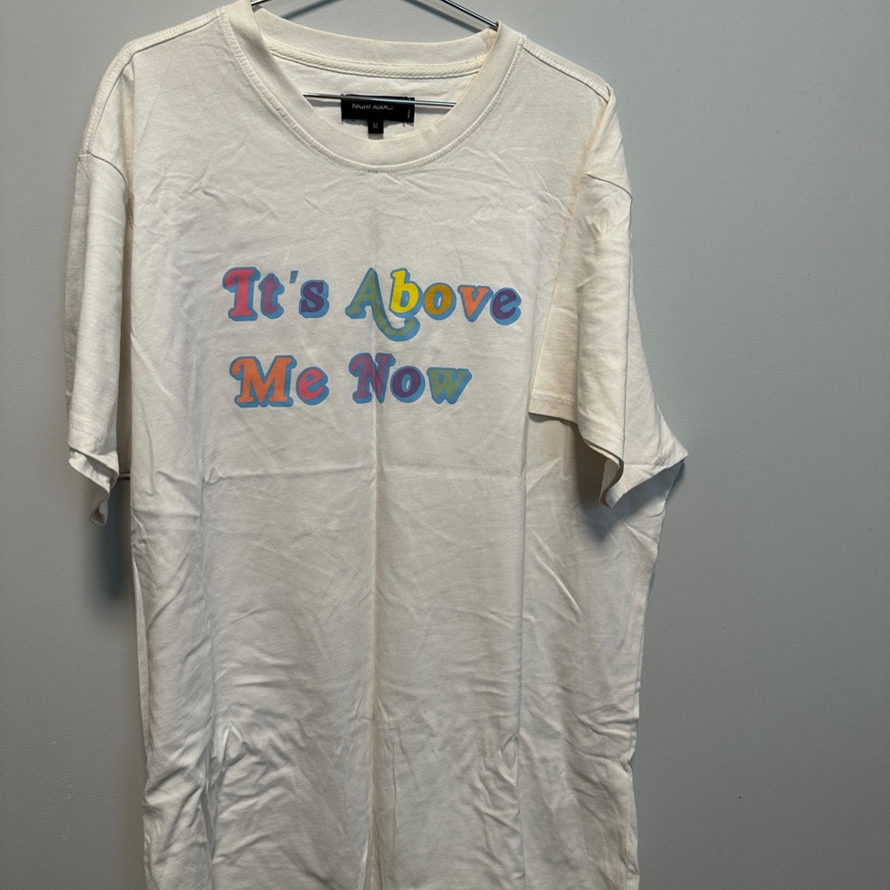 Cream Short Sleeve Graphic Tee